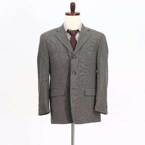 Pronto Uomo 42S Brown Solid 3-Button Sport Coat Blazer Jacket B804